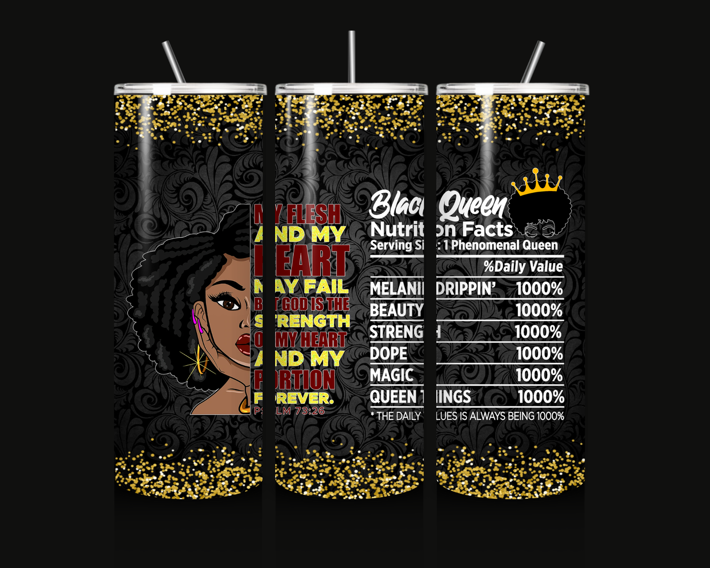 QUEEN TUMBLER 20oz